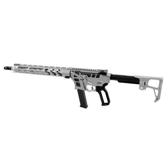 LEAD STAR ARMS PRIME 16" STAINLESS STEEL PCC 9MM AR-9 RIFLE, GUNMETAL W/ BLACK ACCENTS