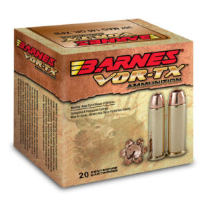 Barnes VOR-TX Ammunition 454 Casull 250 Grain XPB Hollow Point Lead-Free Box of 500 Rds